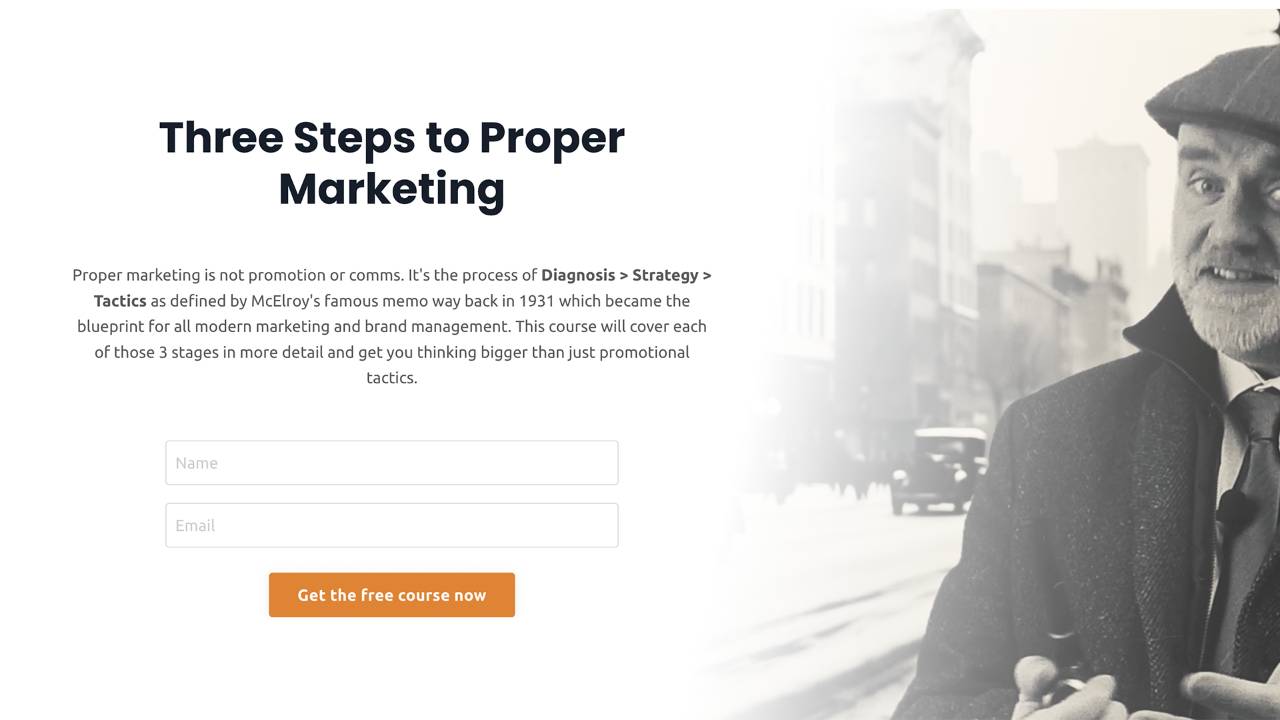 Free Hospitality Marketing Class | Three Steps to Proper Marketing