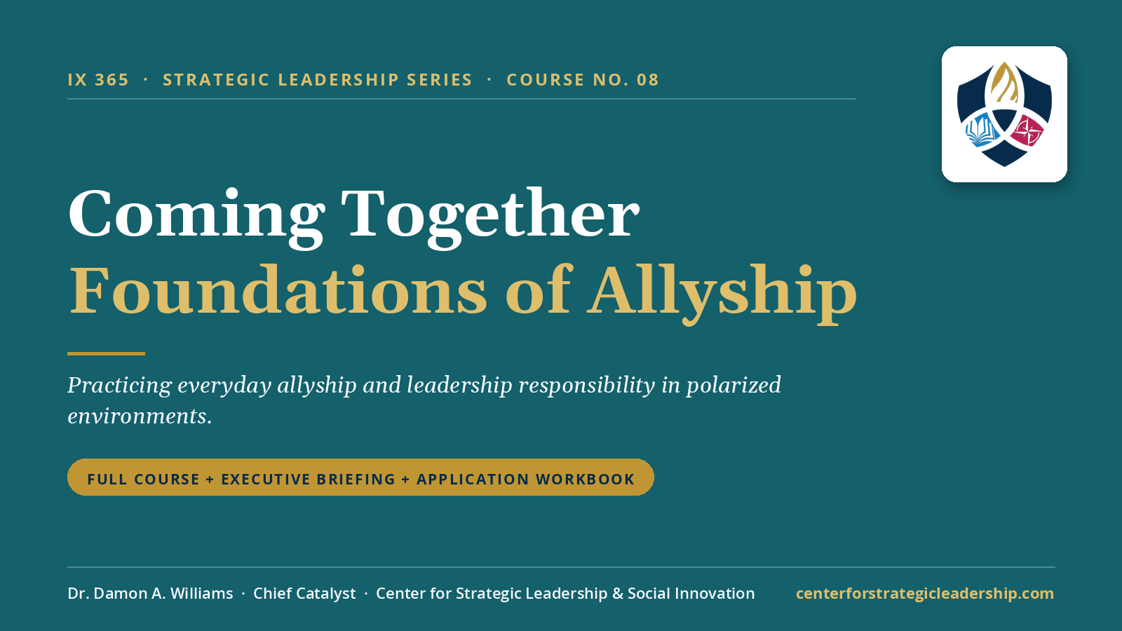 Course 08, Coming Together: Foundations of Allyship