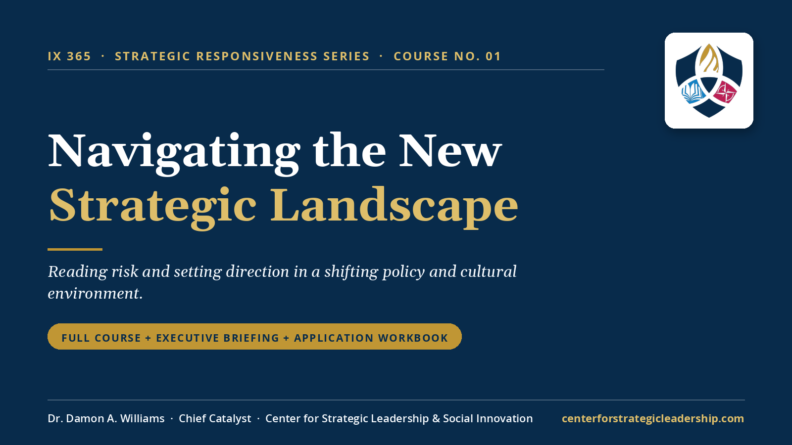 Course 01, Navigating the New Strategic Landscape