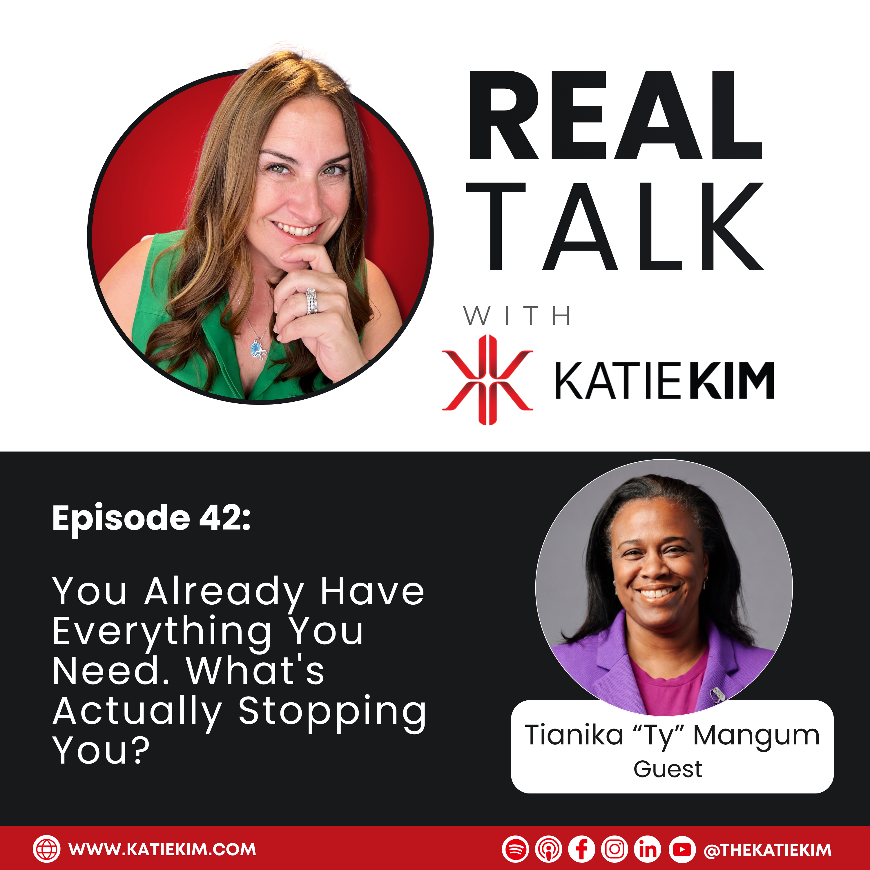 Ep. 42: You Already Have Everything You Need. What's Actually Stopping You? episode artwork
