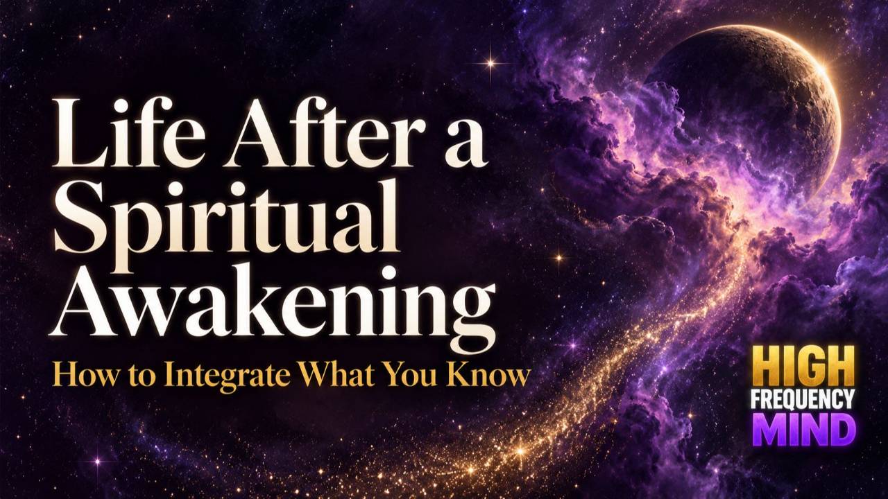 Life after a spiritual awakening: How to integrate what you know | High Frequency Mind