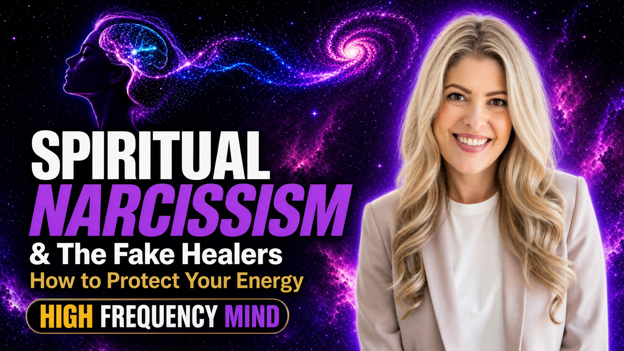 Episode 9 of The High Frequency Mind™ podcast — Spiritual Narcissism and The Fake Healers with Lindsay Goodwin