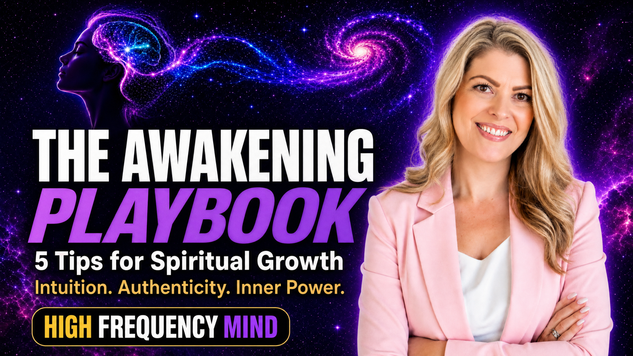 Episode 6 of The High Frequency Mind™ podcast — The Awakening Playbook: 5 Tips for Spiritual Growth with Lindsay Goodwin