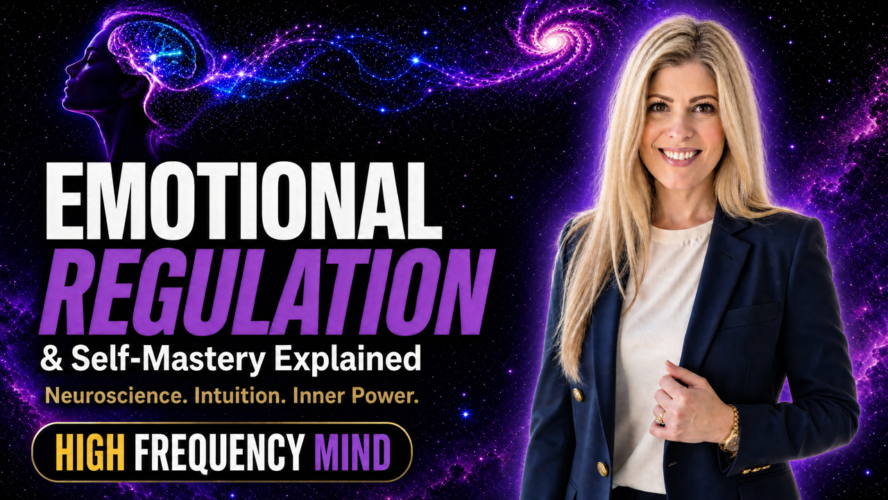 Episode 8 of The High Frequency Mind™ podcast — Emotional Regulation and Self-Mastery with Lindsay Goodwin