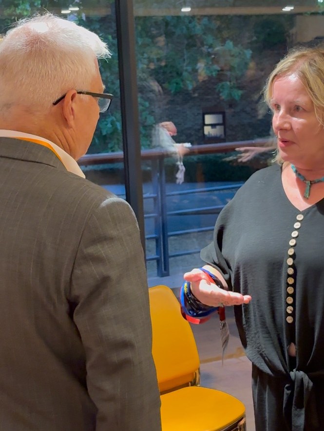 Conversation at Reading Property Meet