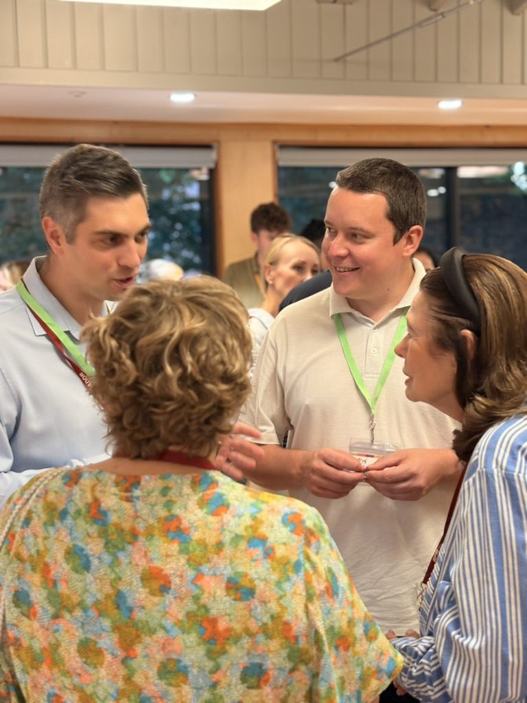 Members talking at Reading Property Meet