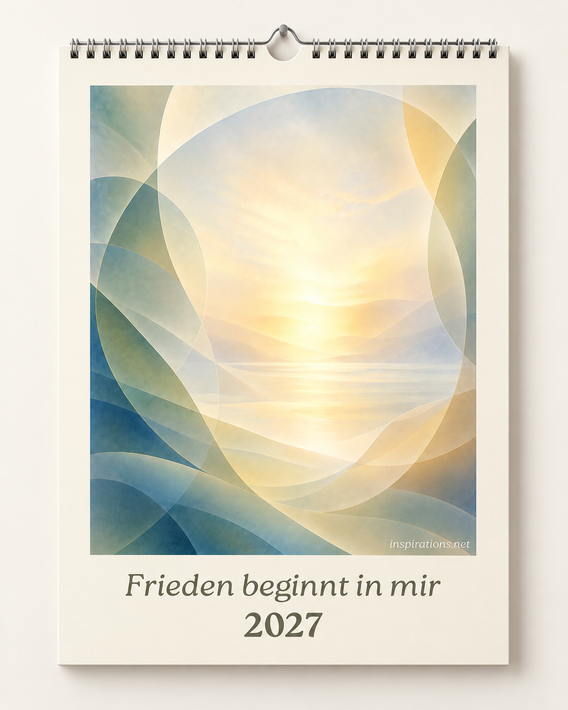 Wandkalender Frieden beginnt in mir