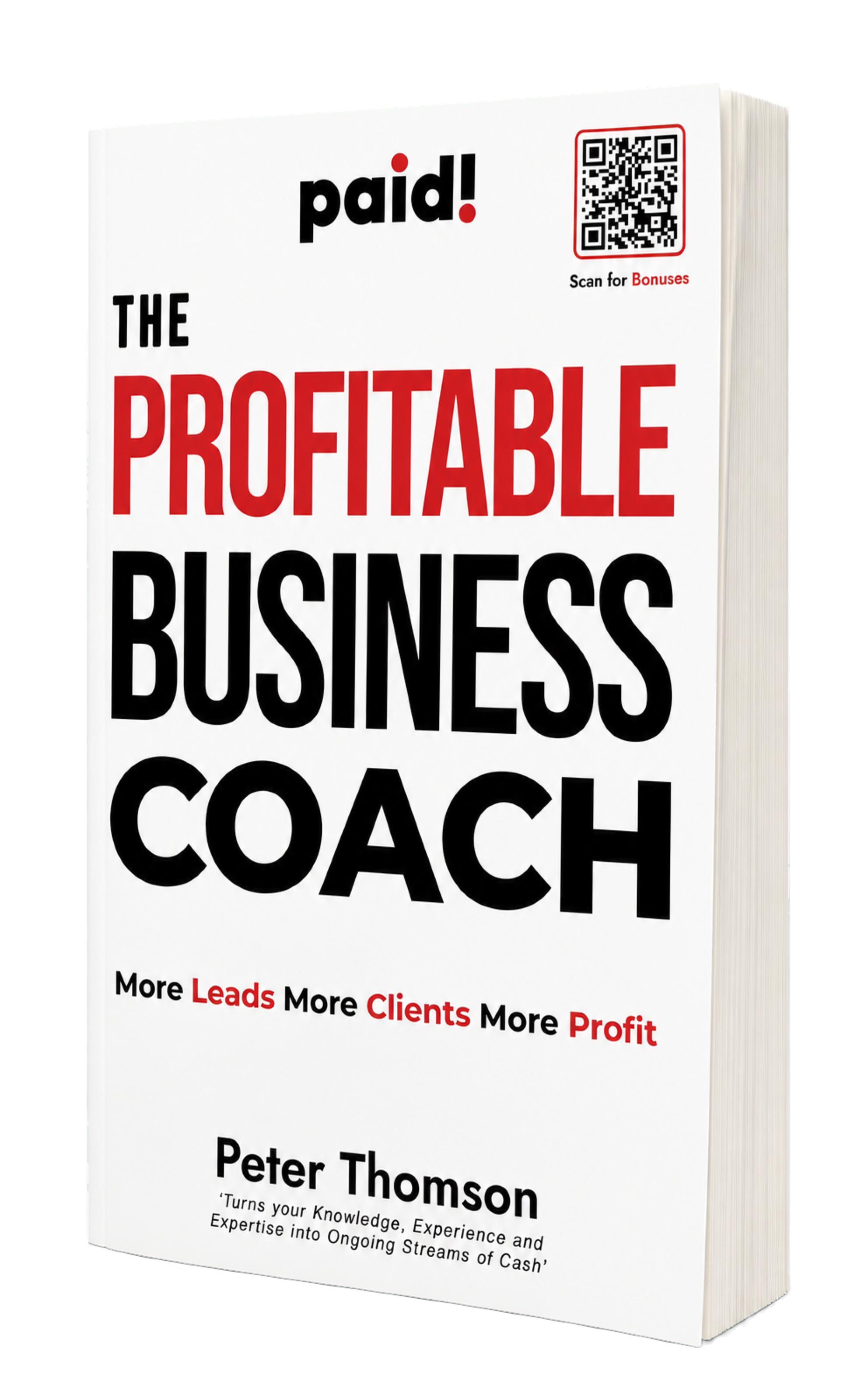 The Profitable Business Coach by Peter Thomson