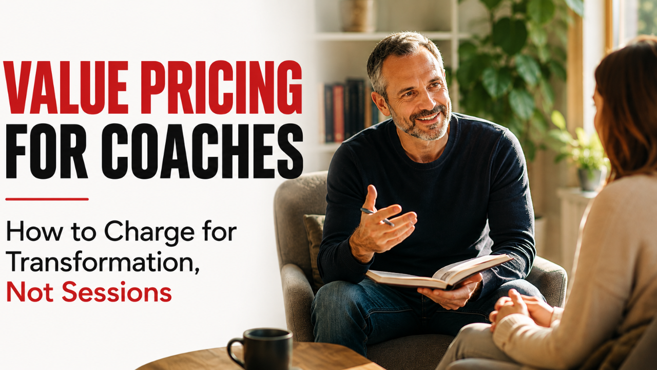 Value pricing for coaches