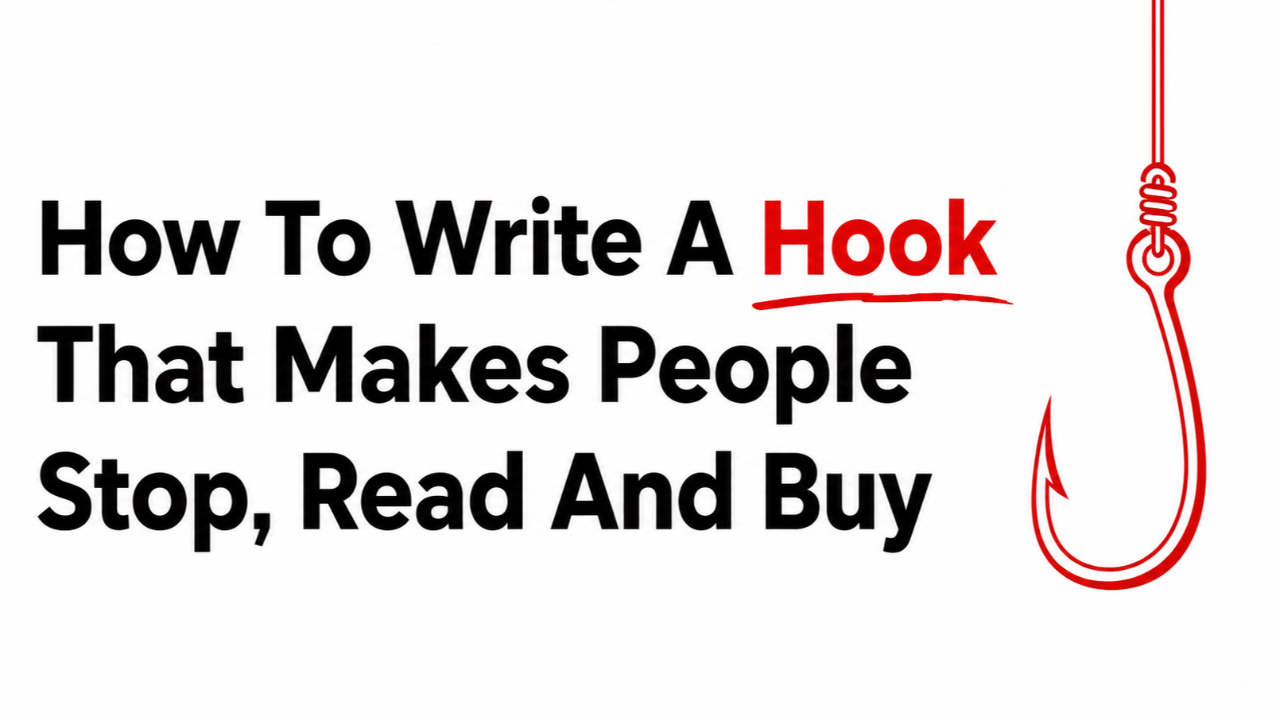 Peter Thomson article on how to write a hook that makes people stop and read