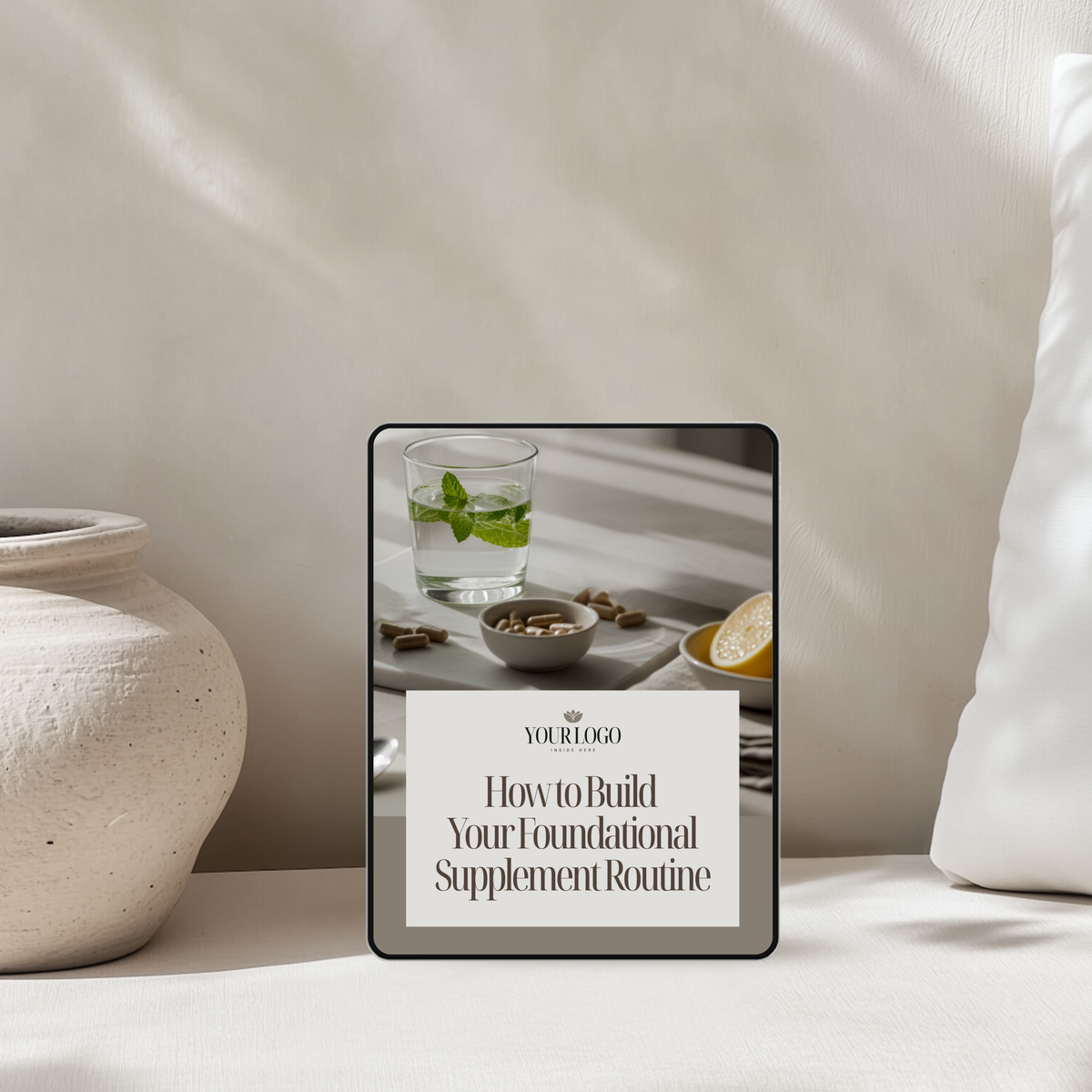 Foundational supplement routine guide cover