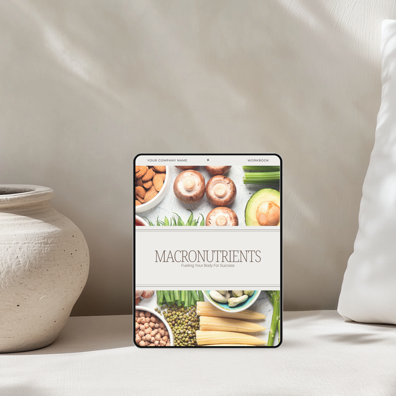 Macronutrient health guide cover