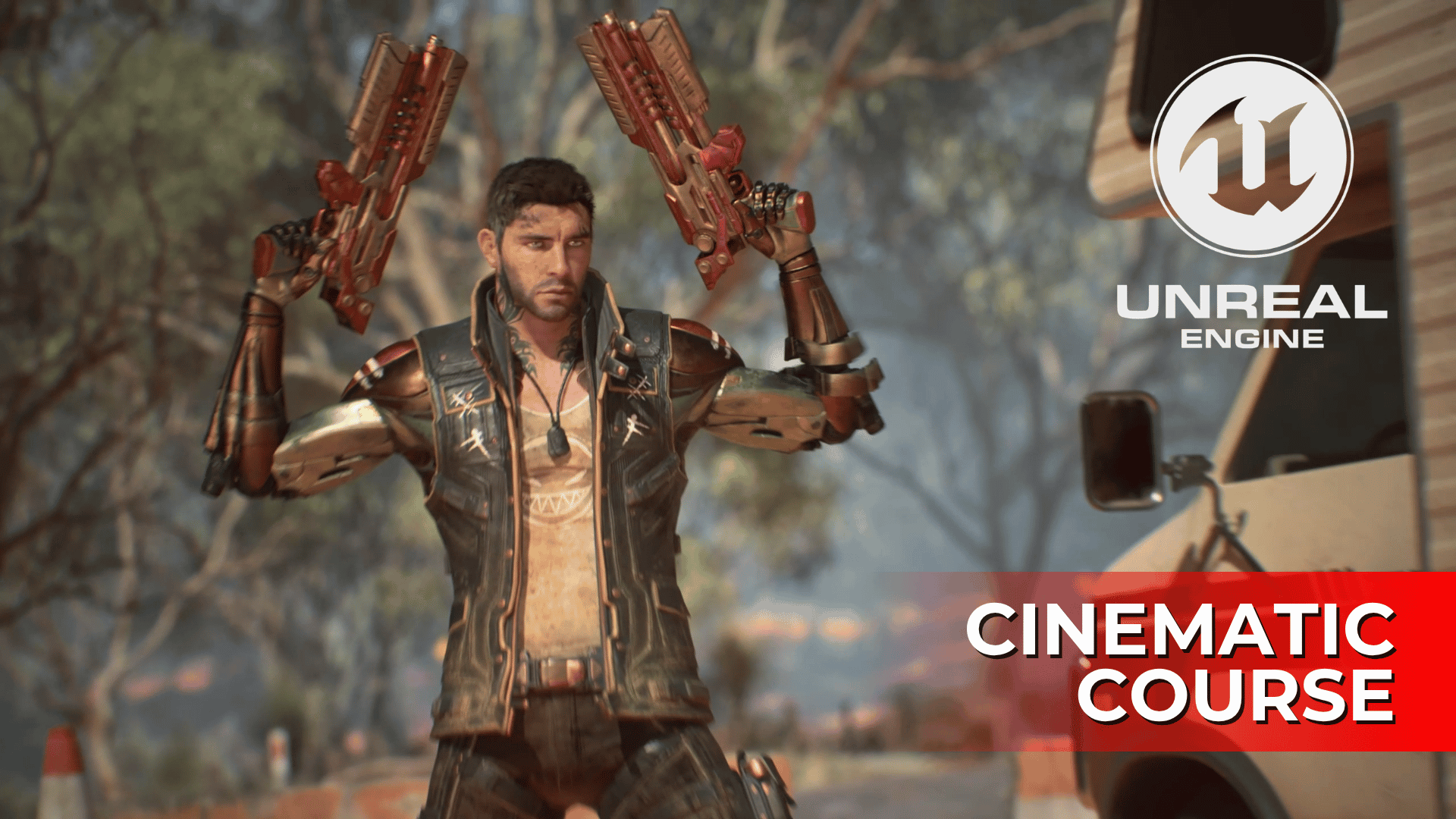 Unreal Engine 5 Cinematic Production course for creating professional UE5 cinematics