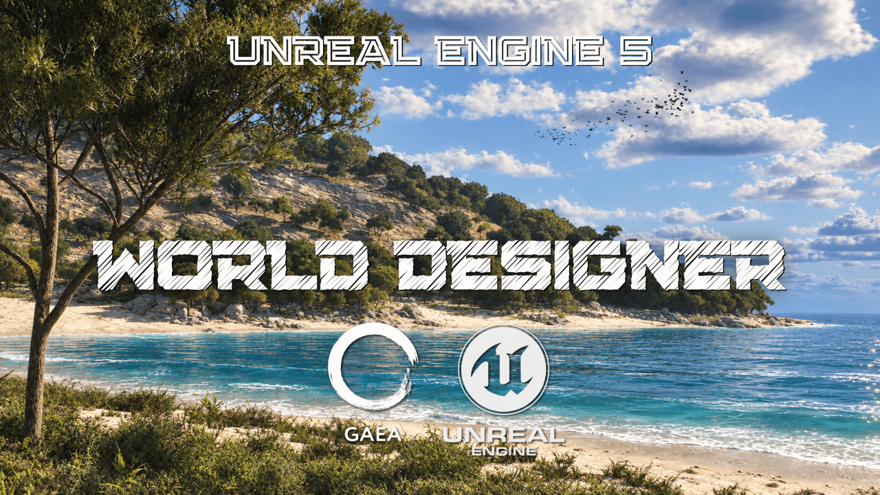 UE5 World Designer course for creating massive open worlds in Unreal Engine 5