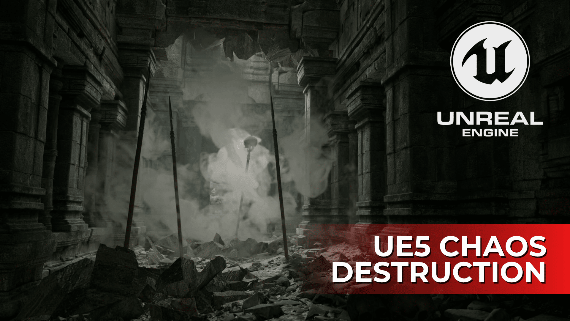UE5 Chaos course for physics, destruction and simulation in Unreal Engine 5