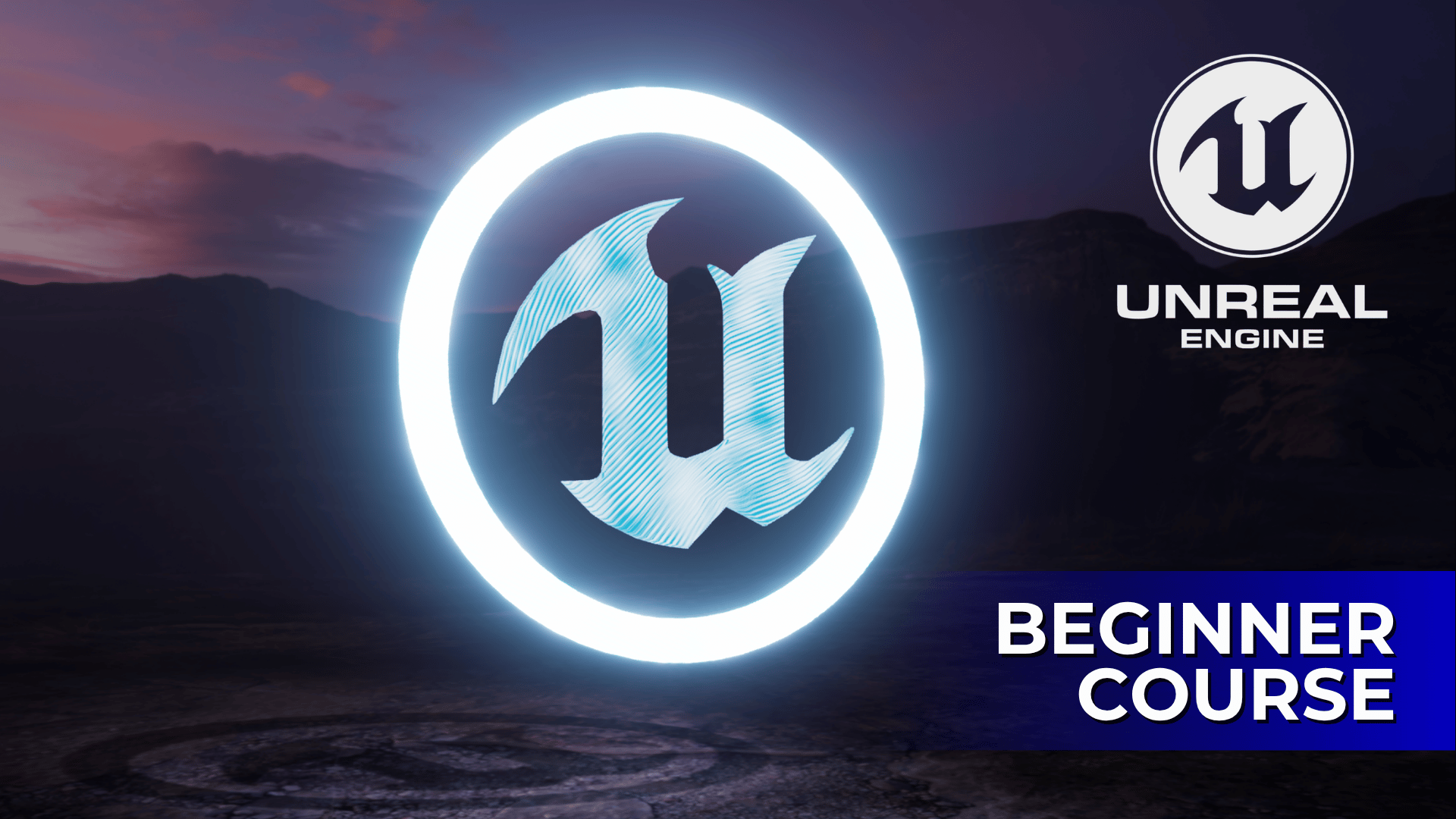 Unreal Engine 5 beginner course for learning UE5 fundamentals and workflows