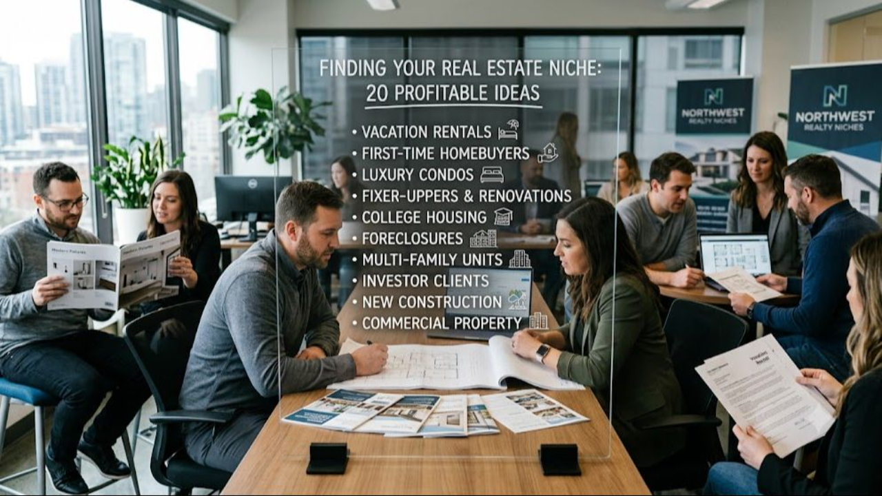 Finding Your Real Estate Niche: 20 Profitable Ideas
