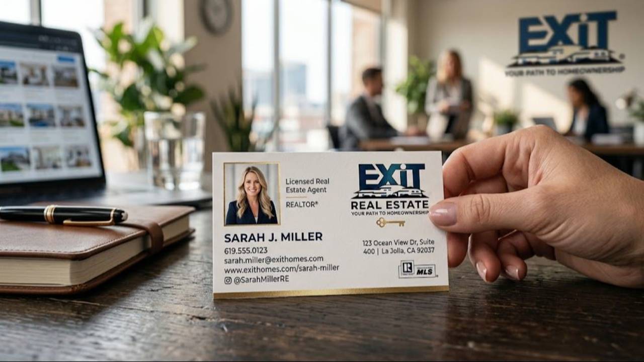 Real Estate Agent Business Cards