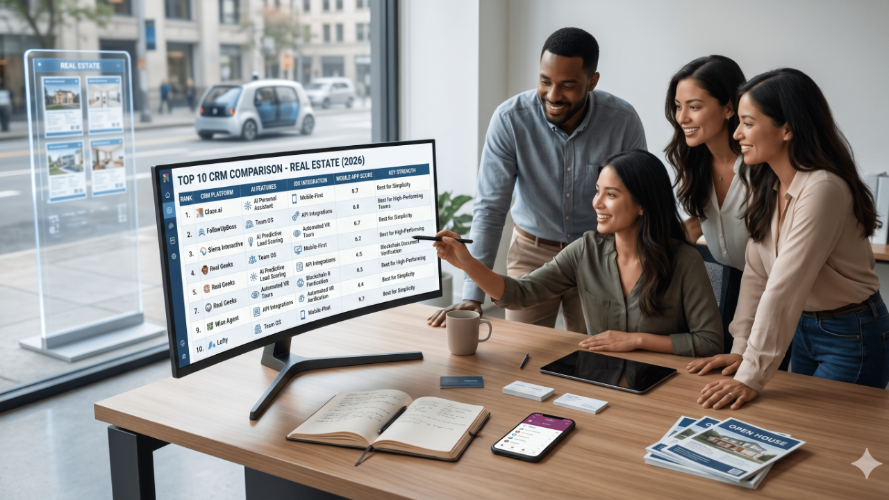 Best CRM for Real Estate Agents in 2026