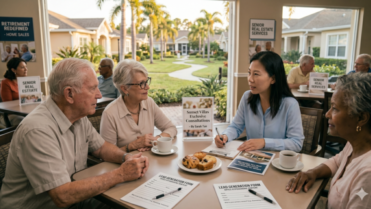 senior real estate leads