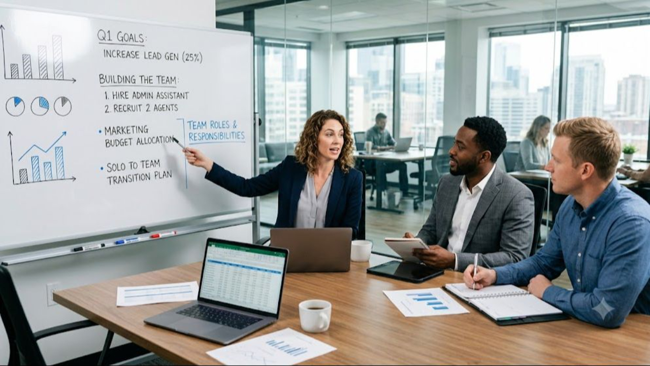 How to Grow Your Real Estate Business (From Solo to Team)