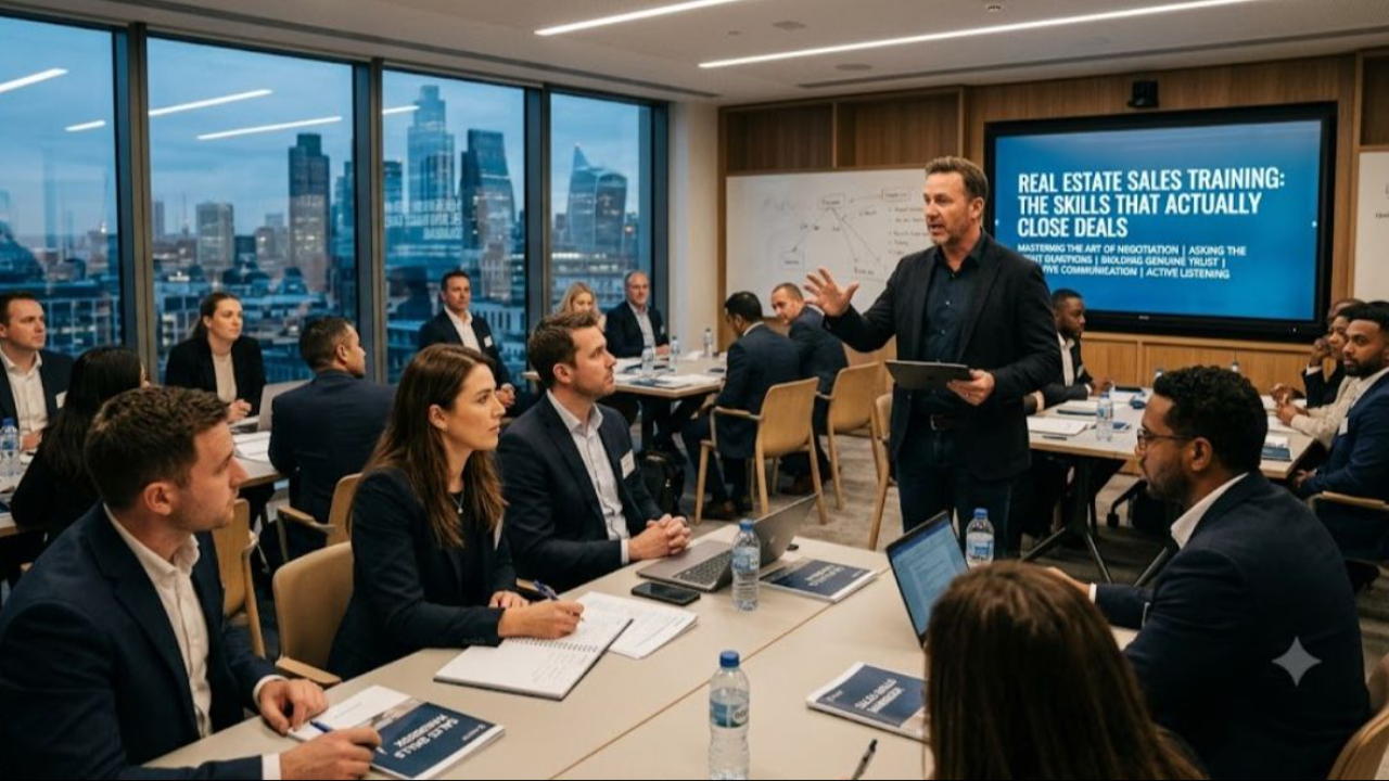 Real Estate Sales Training: The Skills That Actually Close Deals