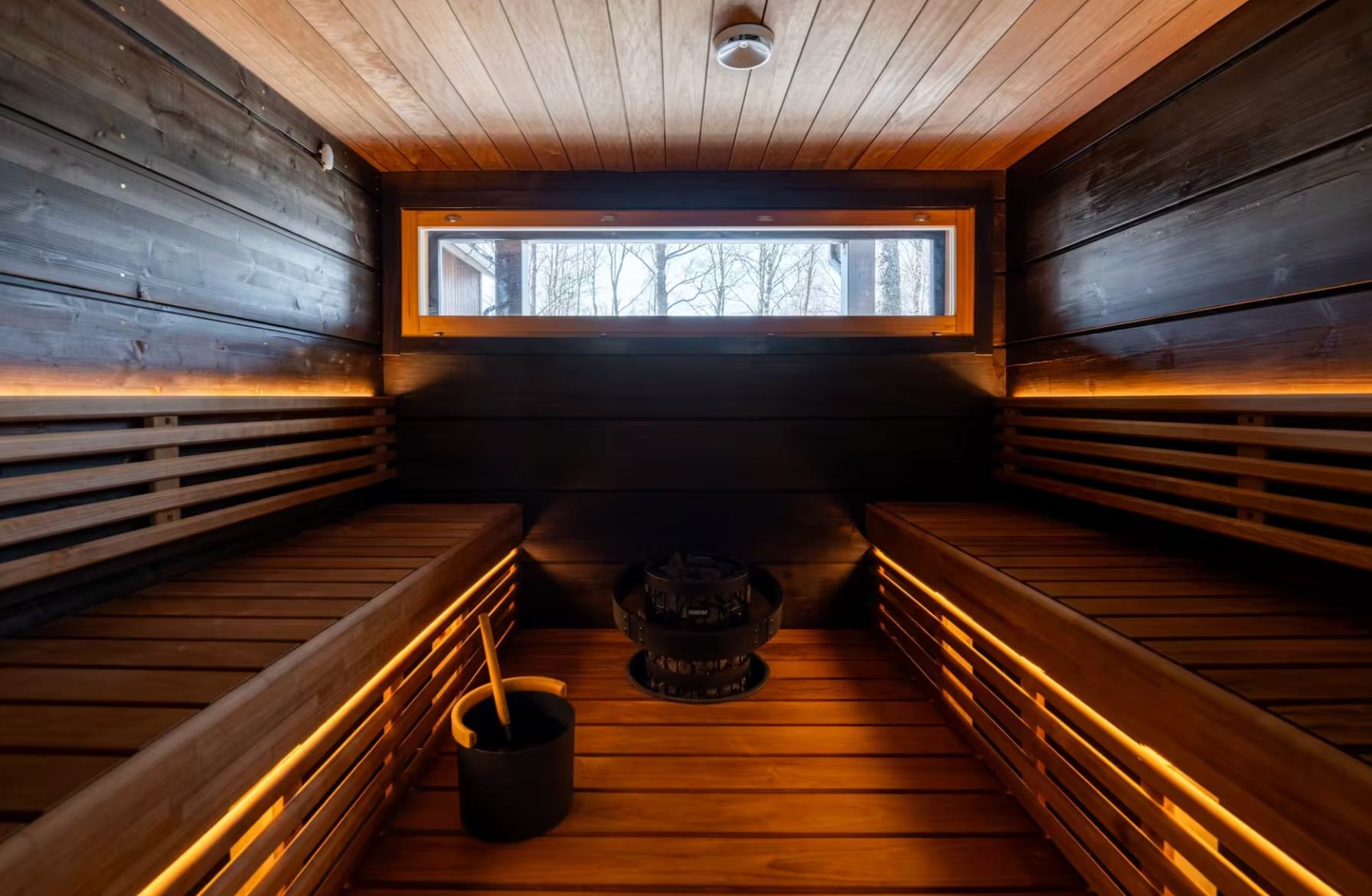 Fresh vegetarian food buffet