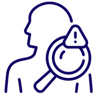 Visual representation of EMDR case conceptualization, showing the transition from surface-level symptoms to core clinical problems.