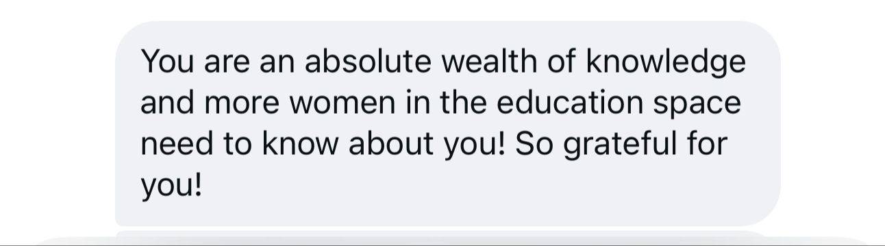 Testimonial screenshots - drop yours here