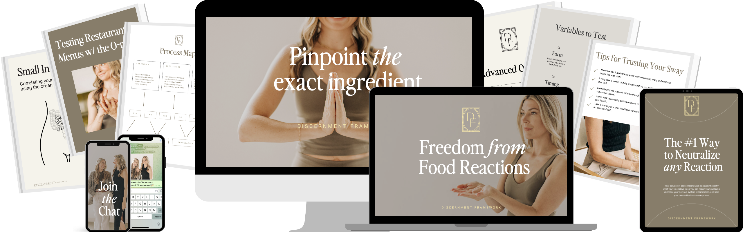 Freedom From Food Reactions course materials