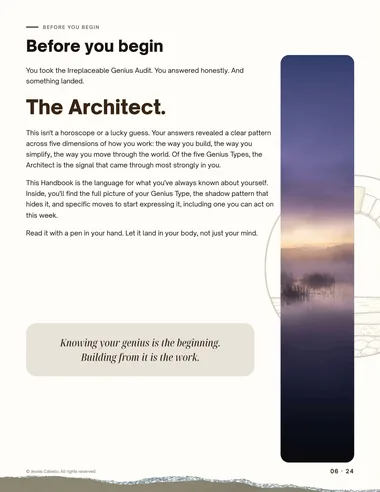 Architect Handbook, page preview 4