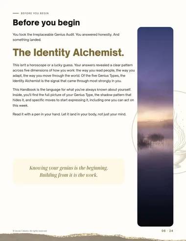Identity Alchemist Handbook, page preview 4