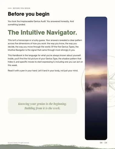 Intuitive Navigator Handbook, page preview 4