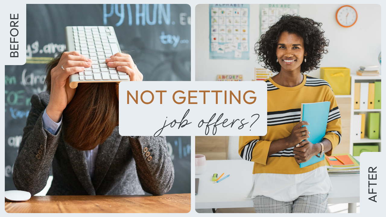 Applied to 30+ teaching jobs and not getting hired? The real reason isn’t your experience—it’s how you’re positioning yourself. Here’s what to fix.