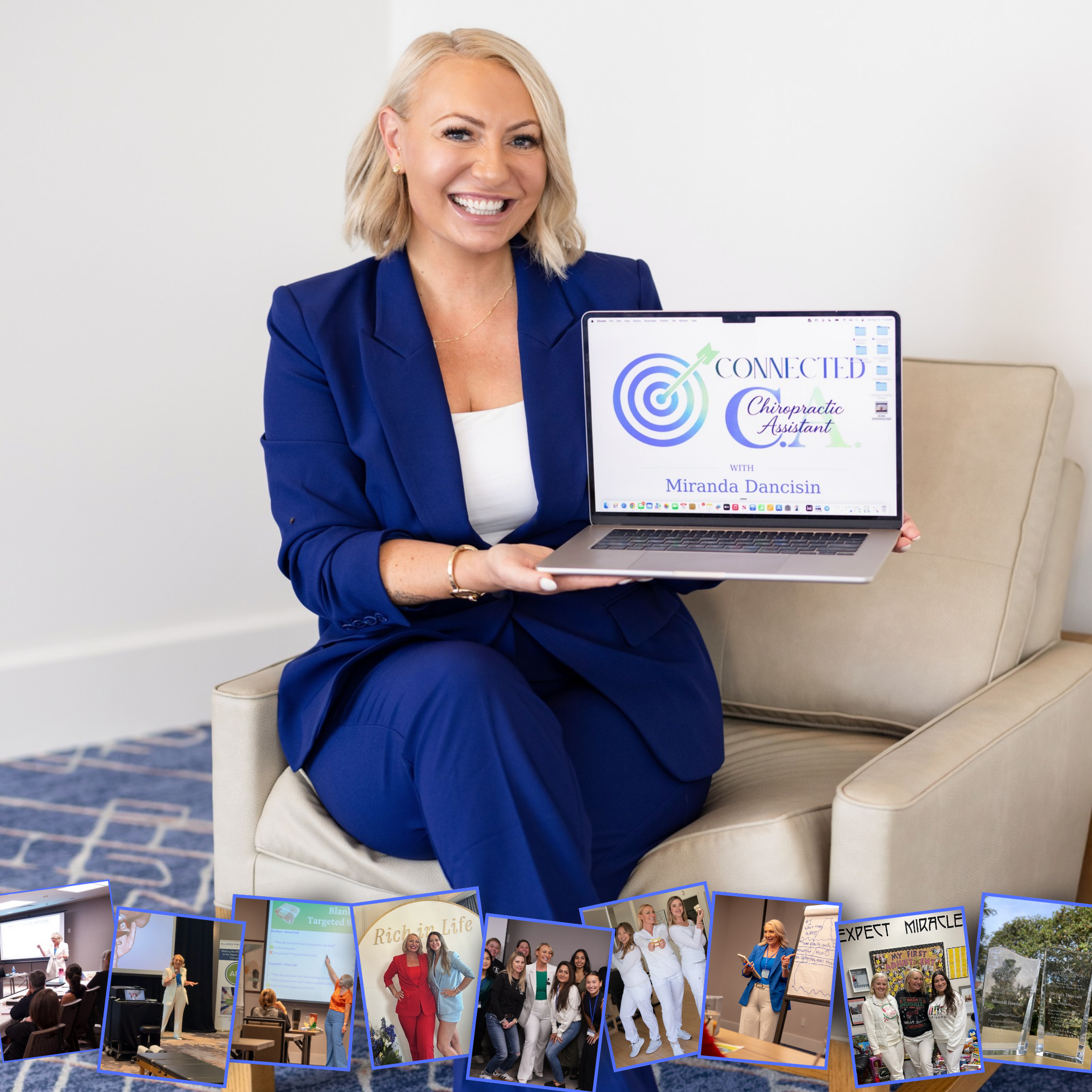 Miranda Dancisin, founder of Connected Chiropractic Assistant Coaching