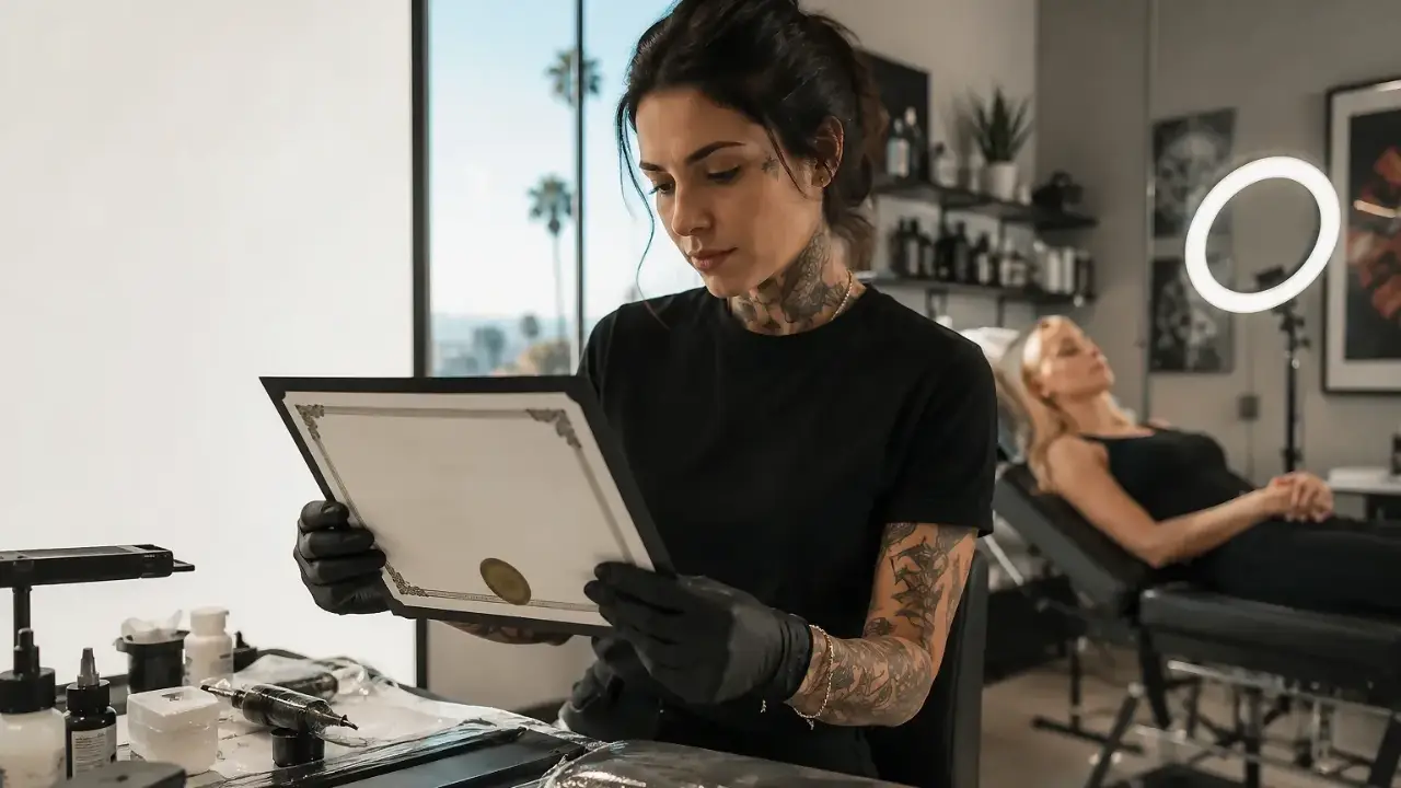 Why LA County Tattoo Artists Need a Different BBP Certificate Than the Rest of California