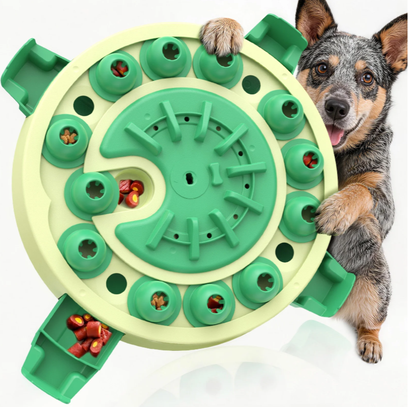 Every treat encourages memory, persistence and problem-solving while your dog simply enjoys the game.