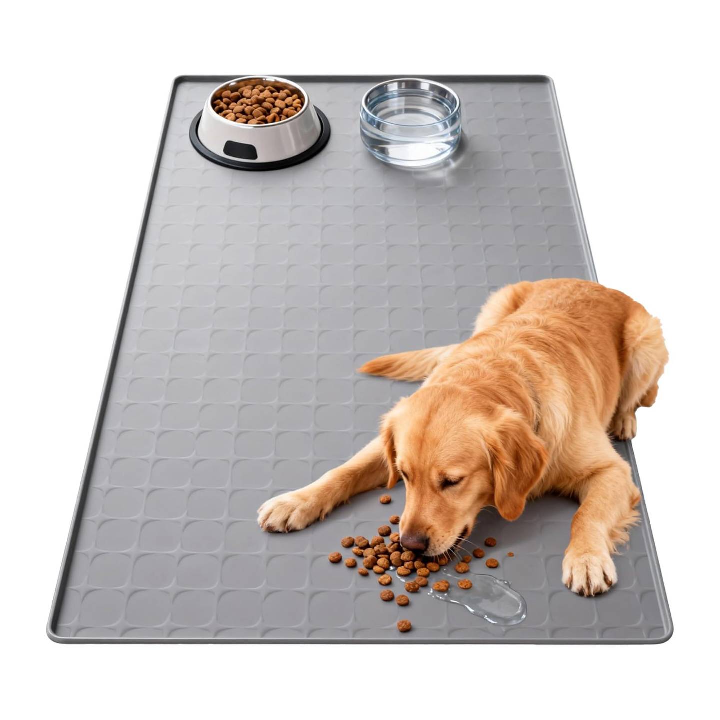 Non slip feeding mats for dogs with cancer