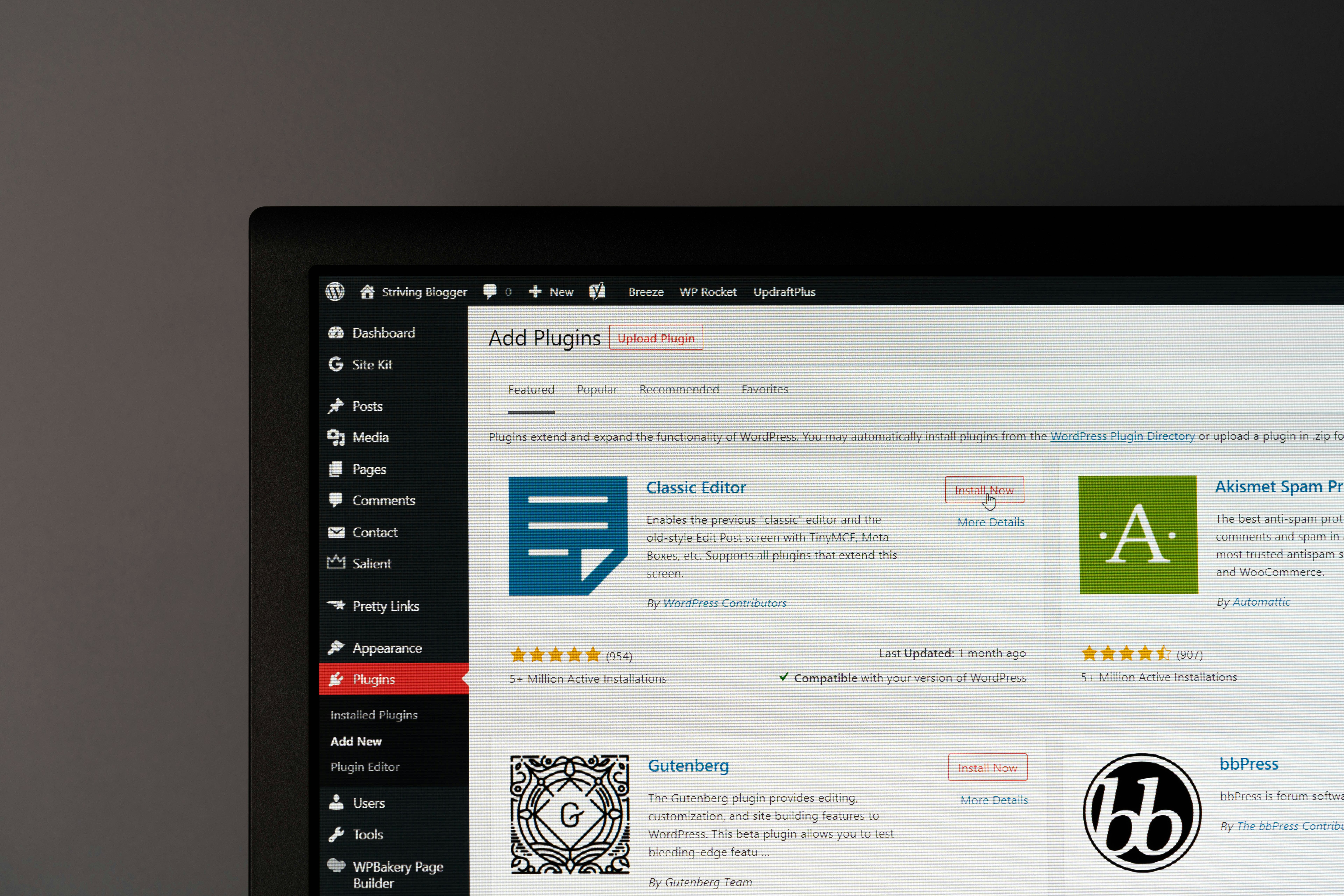 Taking over a WordPress site that you did not build yourself