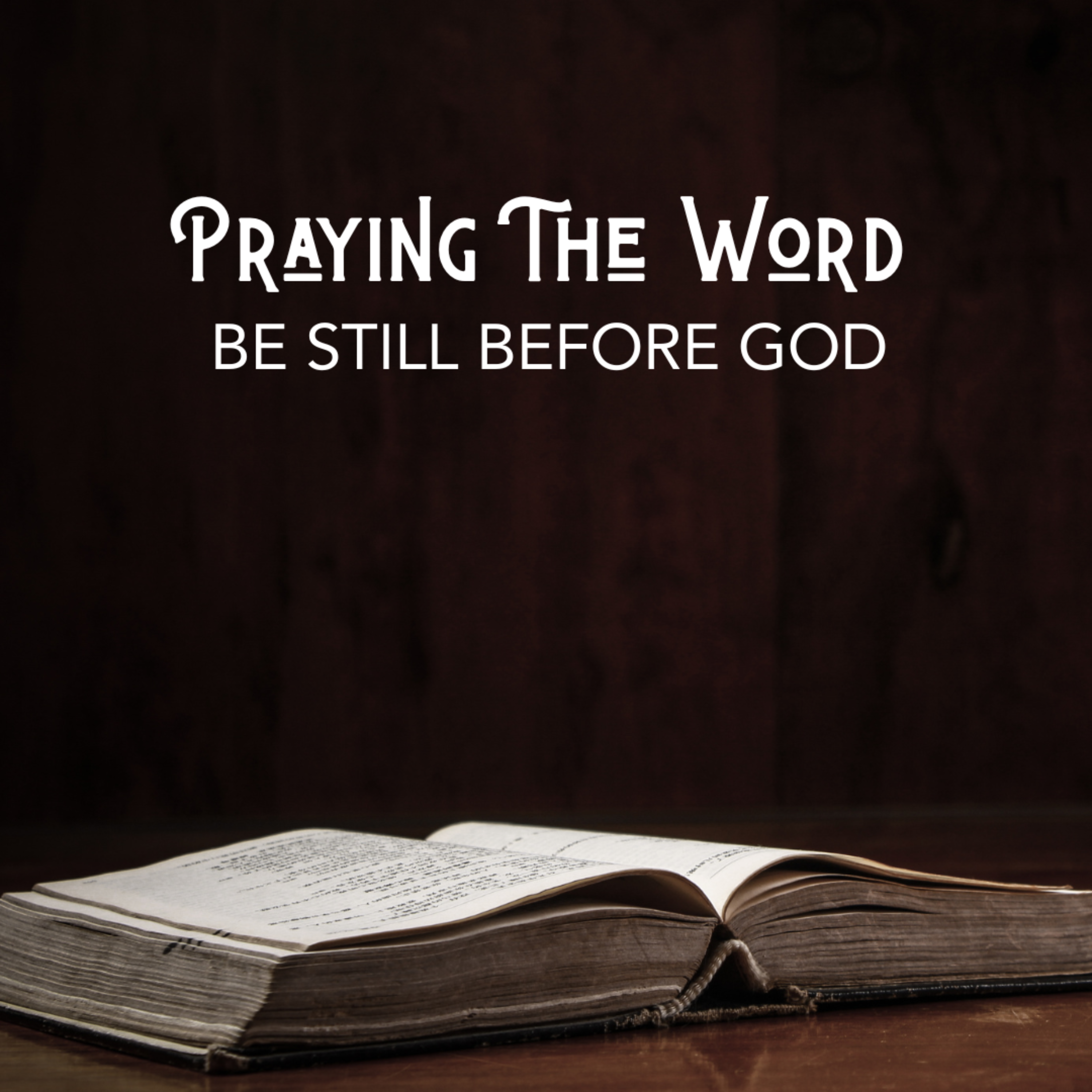 #543 Praying the Word: Be Still Before God — Cultivate Connection Meditation cover