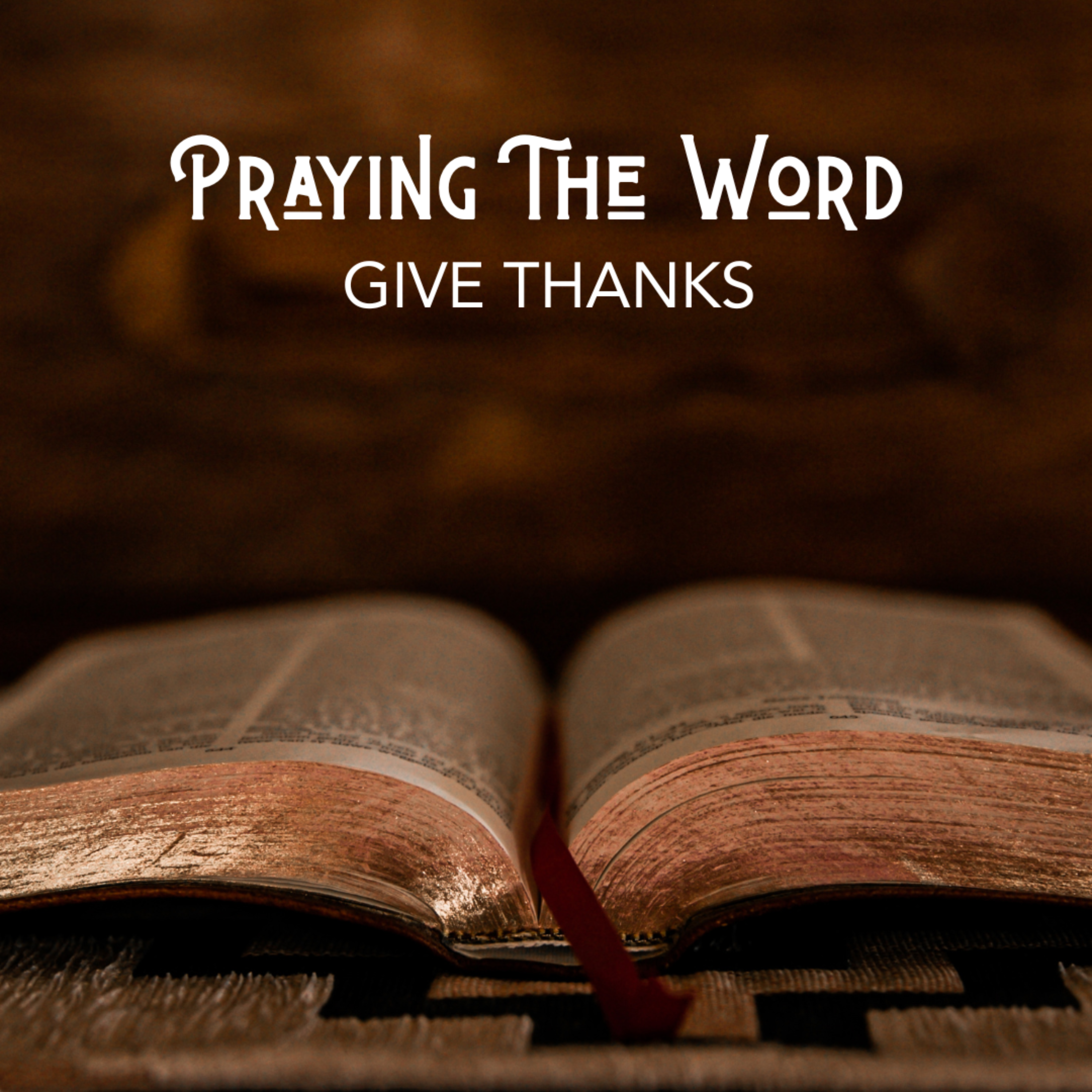#553 Praying the Word: Give Thanks episode artwork