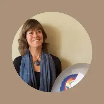 Author Shelle Rea testimonial for Krista Holland's Frame Drumming Academy width="348" height="348"px