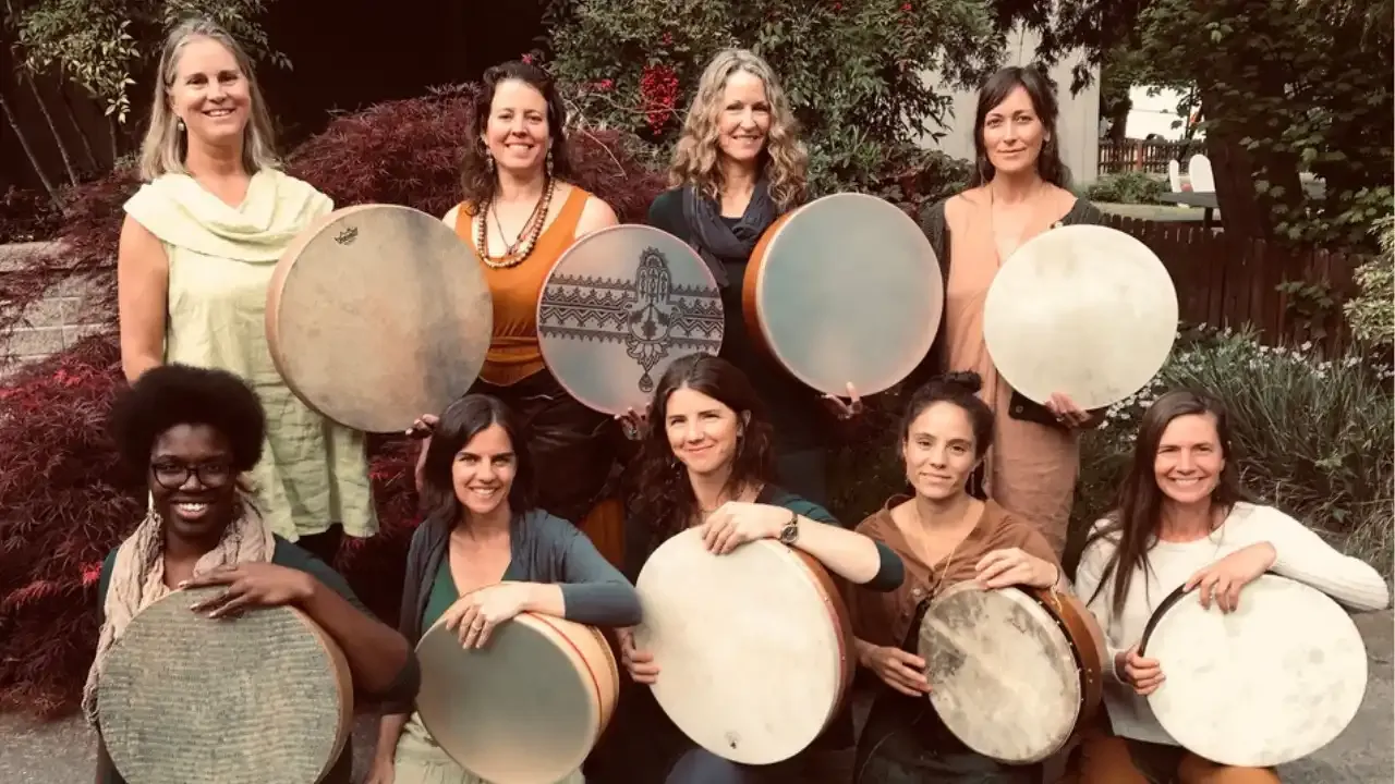 Krista Holland and her drum troupe Propolis performing for for Heartbeat stories in Oregon width="1280" height="720"px