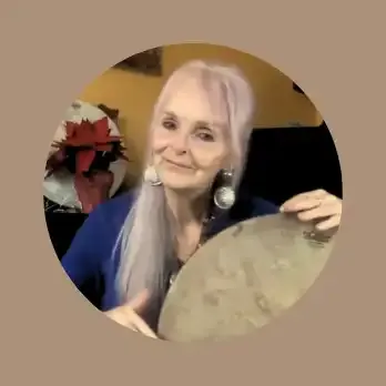 Kimbery testimonial for Krista Holland's Frame Drumming Academy width="348" height="348"px
