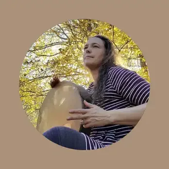 Melissa Blogett testimonal for Krista Holland's Frame Drumming Acadmey width="348" height="348"px