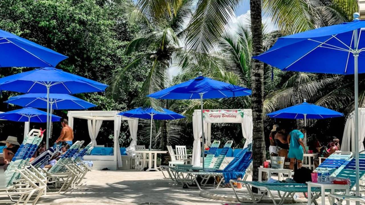 Paradise Beach in Cozumel is one of the island's best all-inclusive beach clubs.