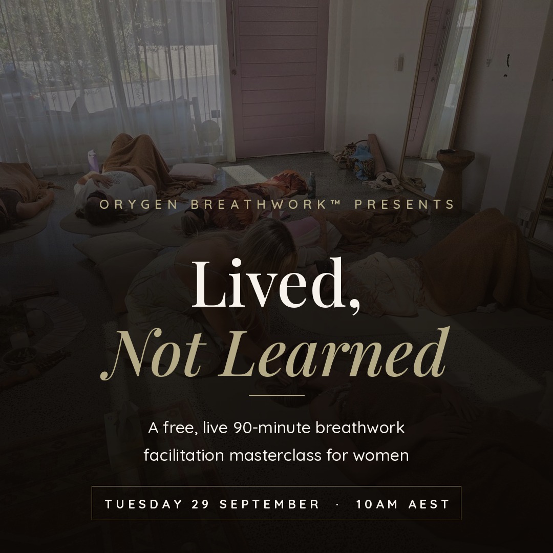Lived, Not Learned masterclass
