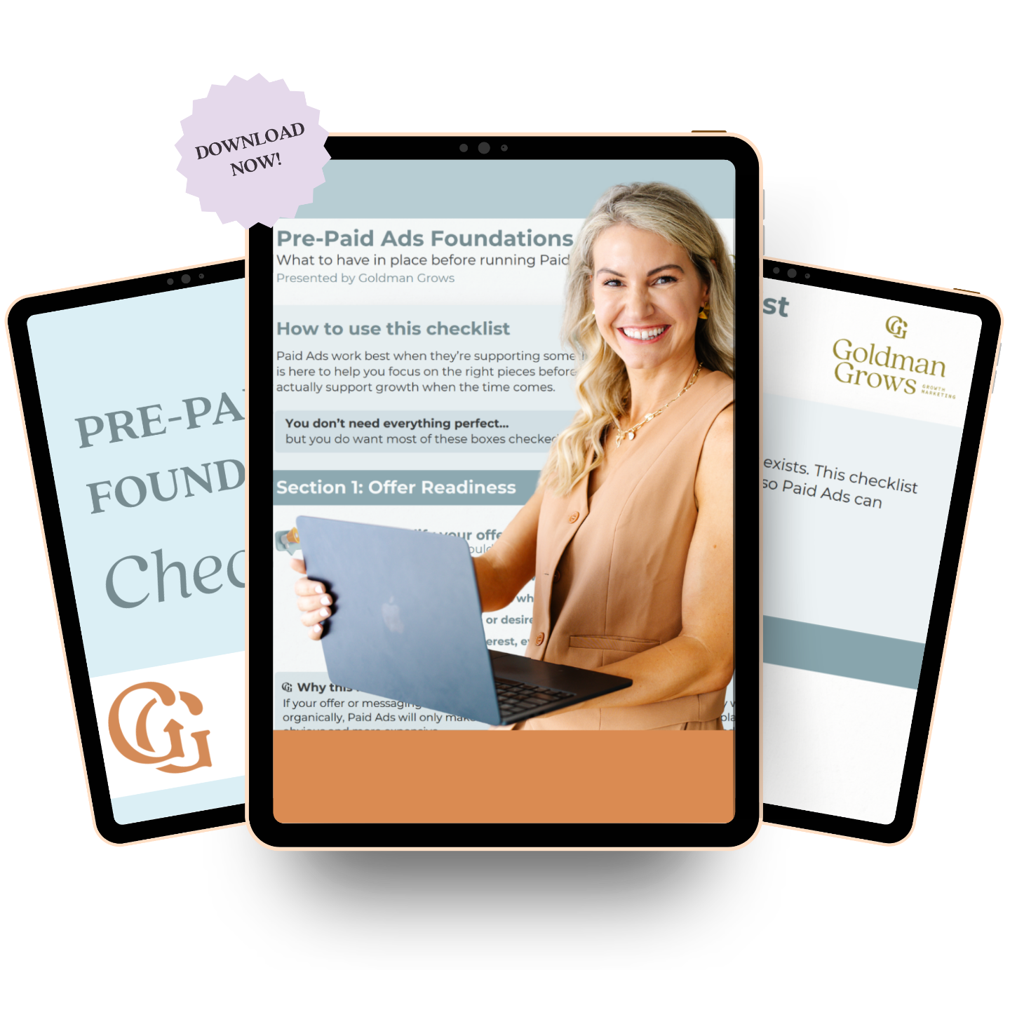 Lauren Goldman Pre-Paid Ads Checklist