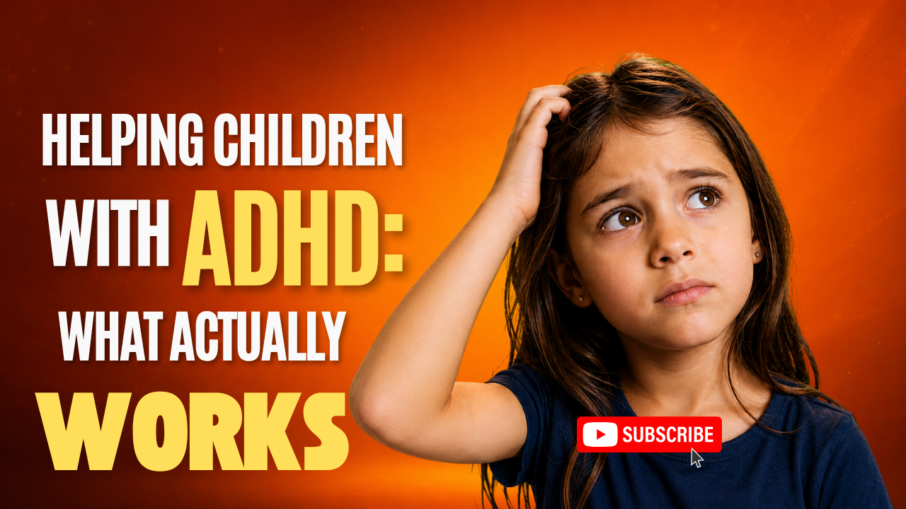 Child with ADHD looking confused while learning strategies that help manage ADHD symptoms.
