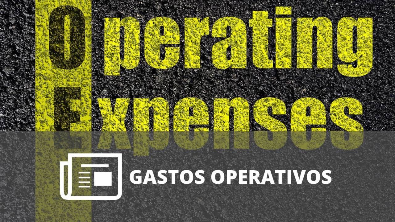 Texto “Operating Expenses” destacado en amarillo sobre un fondo oscuro de textura rugosa.